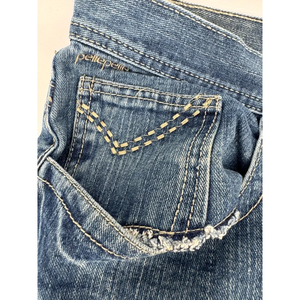 Pelle Pelle Baggy Denim‎ Shorts Mens 30 Blue Y2K Streetwear Jorts Relaxed Fit
